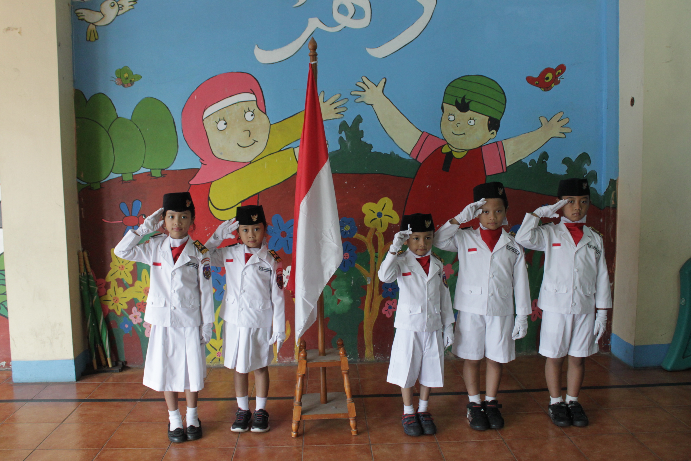 Kegiatan Ekstrakulikuler paskibra